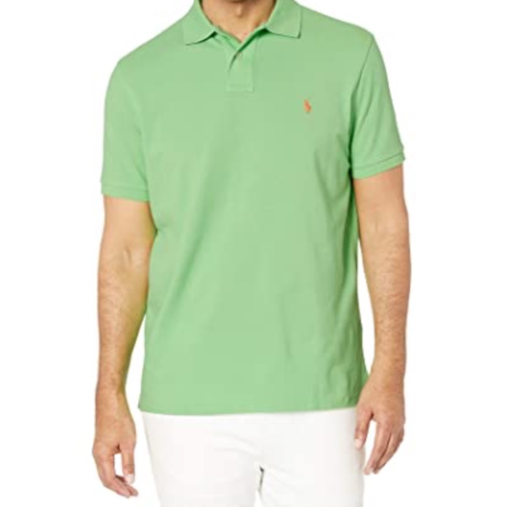 Men's Polo by Ralph Lauren Bright Green Polo